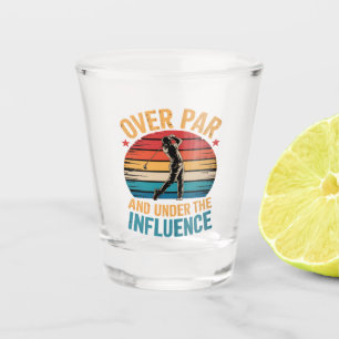 Drinking Funny Golfing Shot Glass