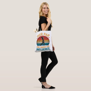 Drinking Funny Golfing Tote Bag