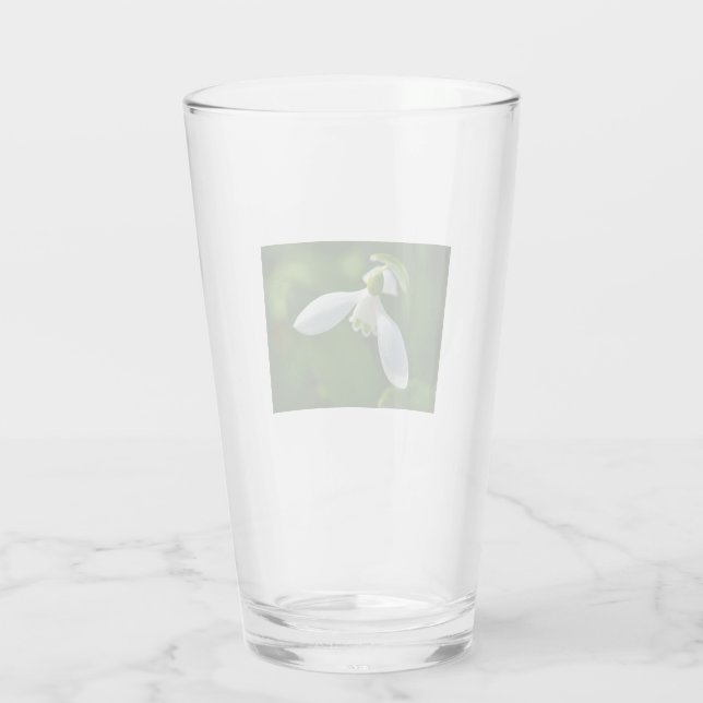 Drinking glass Snowdrop (Back)