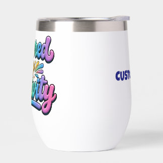 Drinking Glasses - Powered by Positivity