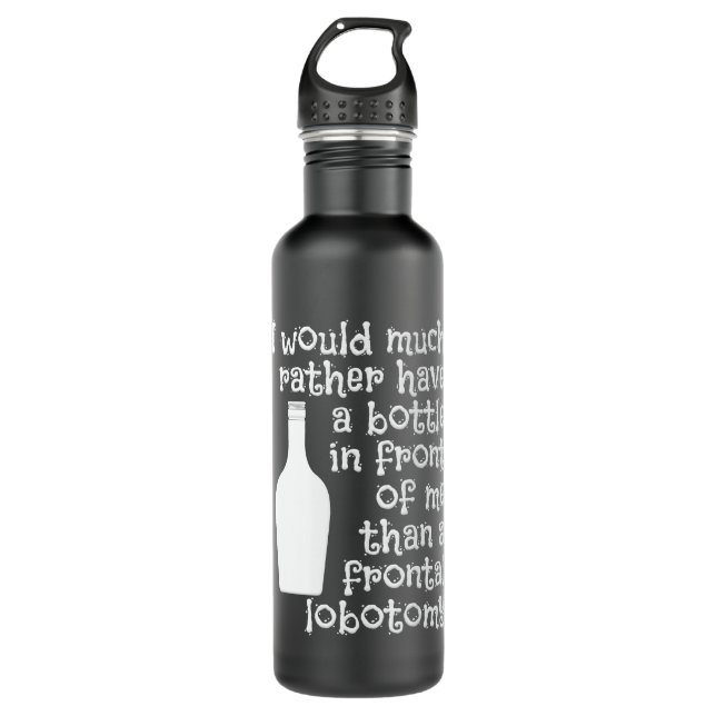 Drinking Humour 710 Ml Water Bottle (Front)