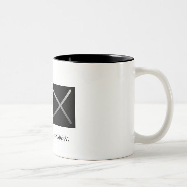 Drinking in the Spirit Coffee Mug (Right)