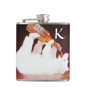 DRINKING POLAR BEER MONOGRAM HIP FLASK