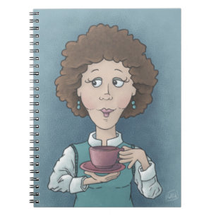  Drinking Tea    Notebook