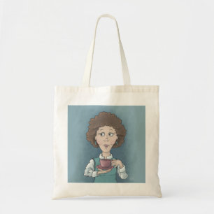 Drinking Tea Tote Bag
