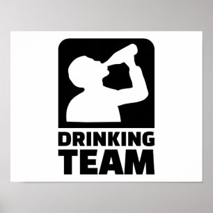 Drinking team poster