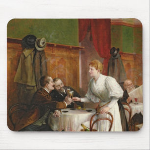 Drinking their health mouse pad