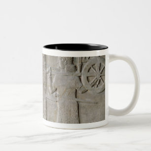 Drinking vessels & the Royal chariot Two-Tone Coffee Mug