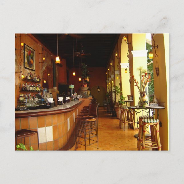 Drinks for Breakfast Postcard (Front)
