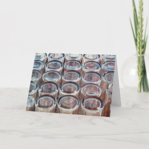 Drinks Glasses Abstract Card