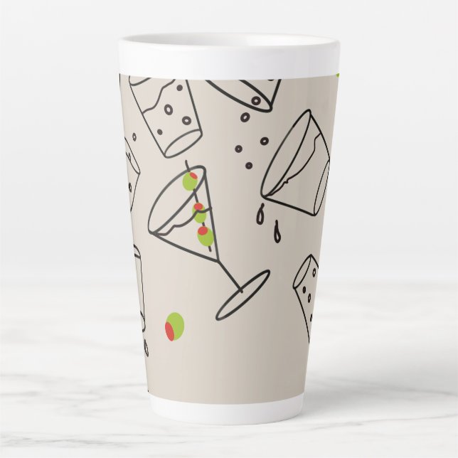 Drinks Latte Mug Cup (Front)