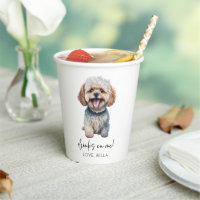 Drinks On Me! Maltipoo Dog Wedding