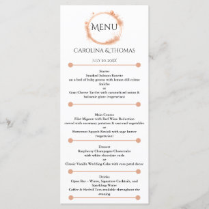 Drinks Open Bar – Wines, Signature Cocktails, and  Menu