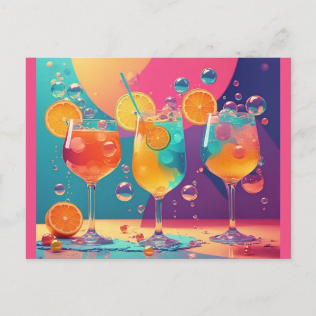 Drinks Postcard (Front)
