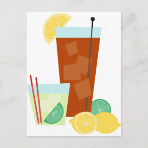 Drinks Postcard