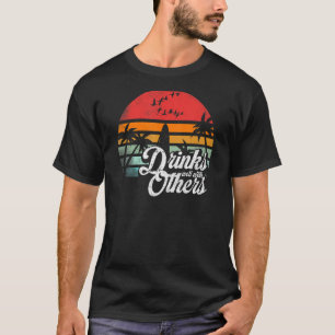 Drinks Well With Others Funny Jamaica Rasta Reggae T-Shirt