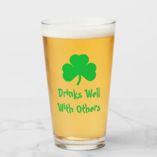 Drinks Well With Others Glass