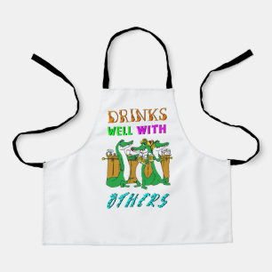 Drinks Well With Others International August Beer Apron