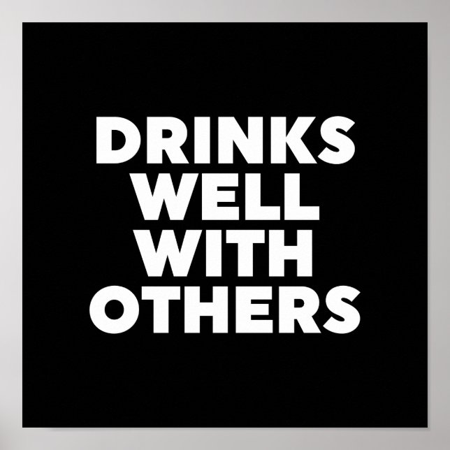 Drinks Well With Others Poster (Front)
