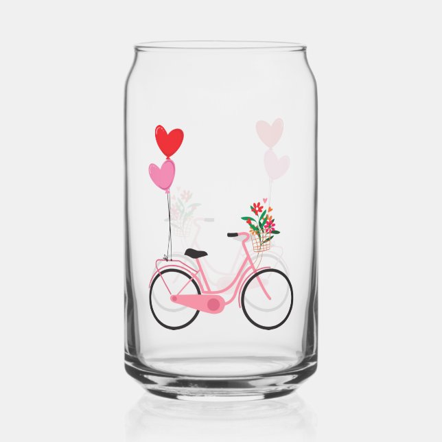 Drinkware Set - Bicycle Can Glass (Front)