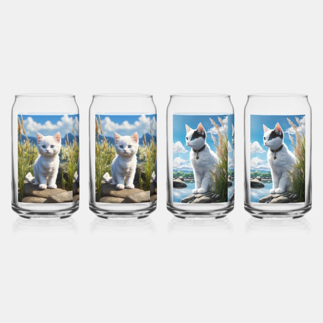 Drinkware Set Can Glass (Front)