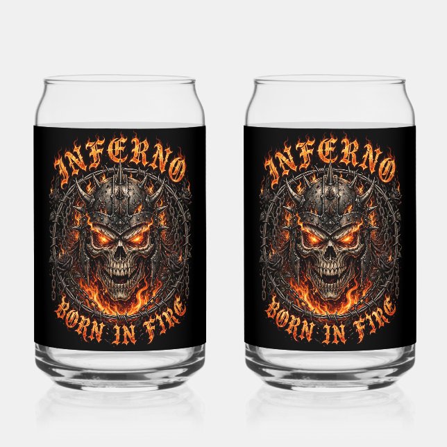 Drinkware Set Can Glass (Front)