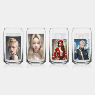 Drinkware Set Can Glass