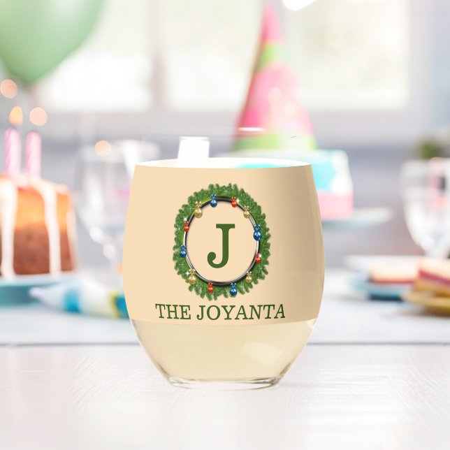 Drinkware Set Stemless Wine Glass (Insitu (Birthday))
