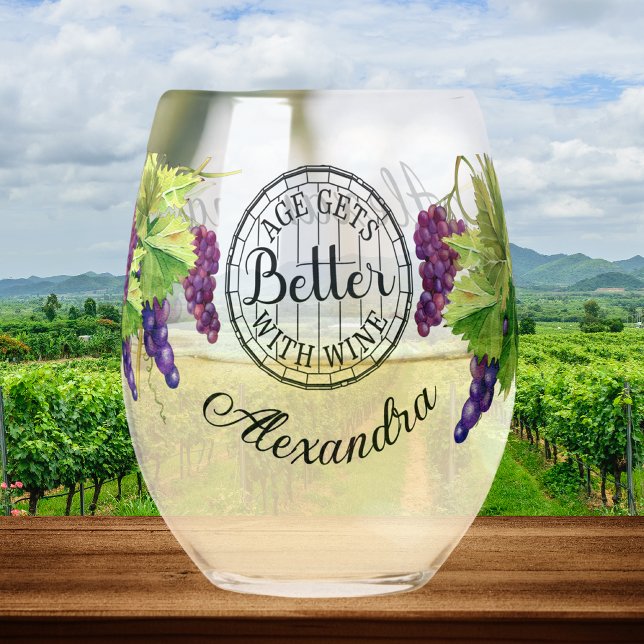Drinkware Set Stemless Wine Glass (Creator Uploaded)