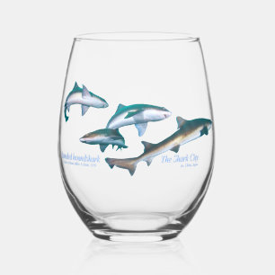 Drinkware Set Stemless Wine Glass
