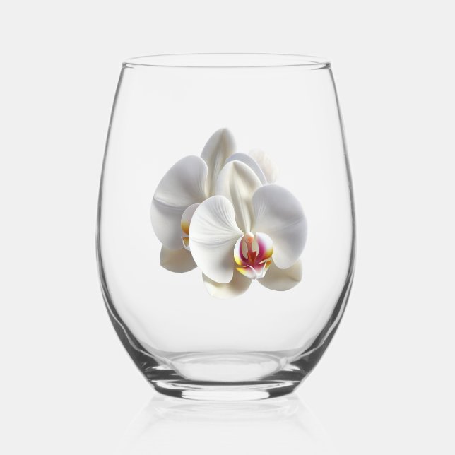 Drinkware Stemless Wine Glass (Front)