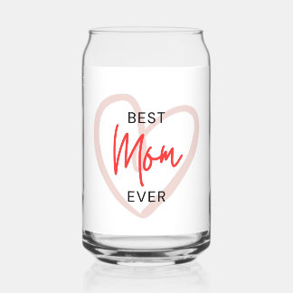 Drinkware Style: Printed Can Glass