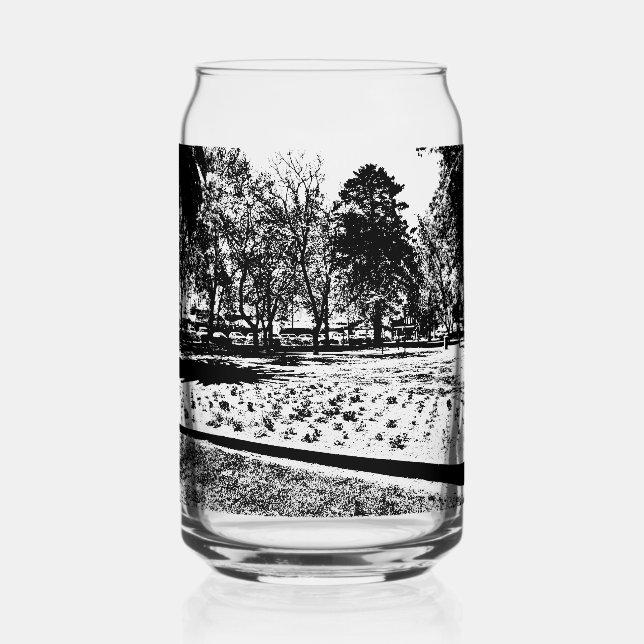 Drinkware Style: Printed Can Glass, Set: Set of 1  Glass (Front)