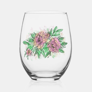 Drinkware Style: Stemless Wine Glass, Set: Set of Glass