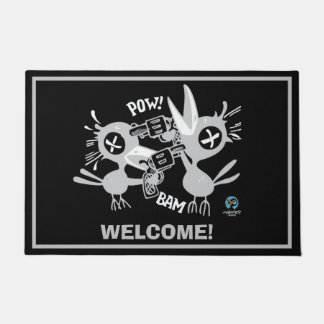 Drinky Crow POW! Doormat