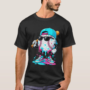 Drip Baseball Lifestyle Mascot Shirt Funny Boys Ki