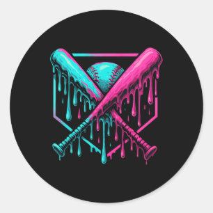 Drip Boys Sell T And  Classic Round Sticker