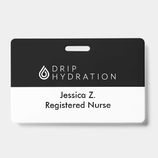 Drip & CMD Badge (back and front) ID Badge