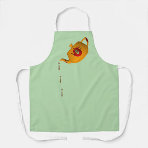 Drip Drip Double Teapot Mint Chef Baker Apron