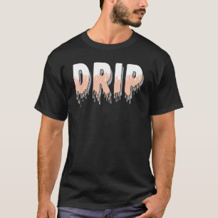 Drip Dripping Electro Orange 1s Matching T-Shirt