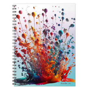 DRIP DROP SPLATTER NOTEBOOK