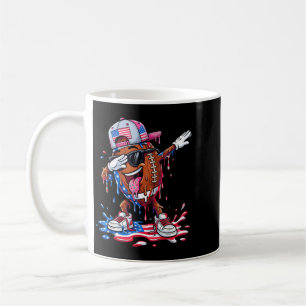 Drip Football Ice Cream Lover Dripping Football Coffee Mug
