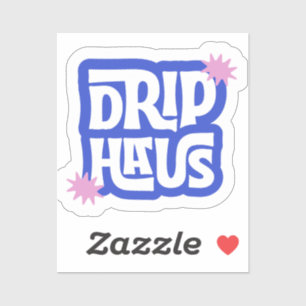 Drip Haus – Retro Playful Logo