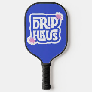 Drip Haus – Retro Playful Logo Pickleball Paddle