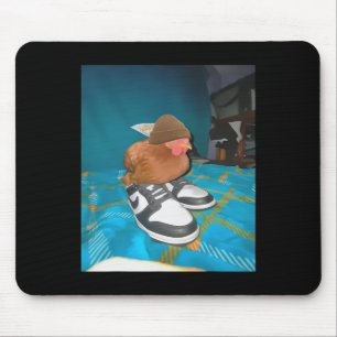 Dripped Out Chicken With Shoes Mouse Pad