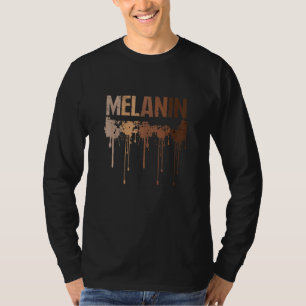 Drippin Melanin Tee For Man Women Pride Black Cult