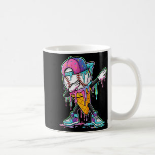 Dripping baseball drip boys ice cream drip basebal coffee mug