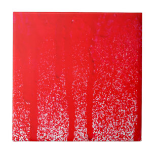 dripping blood ceramic tile
