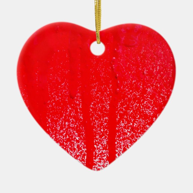 dripping blood ceramic tree decoration (Front)