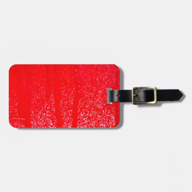 dripping blood luggage tag (Front Horizontal)